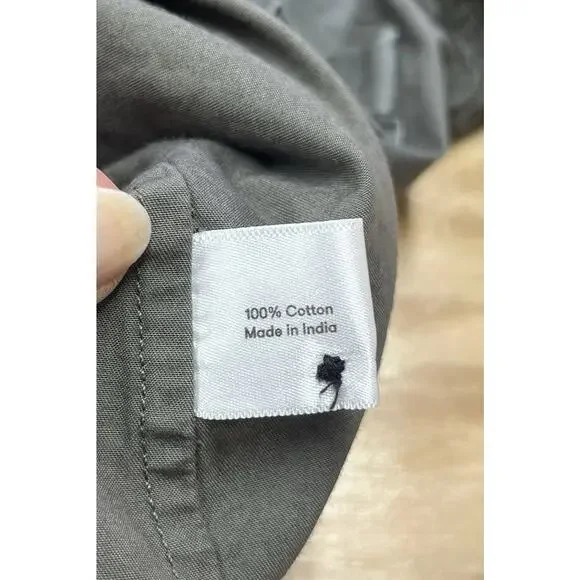 3sixteen Garage Shirt Moss Green Heavy Poplin Button Down Shirt Mens XL